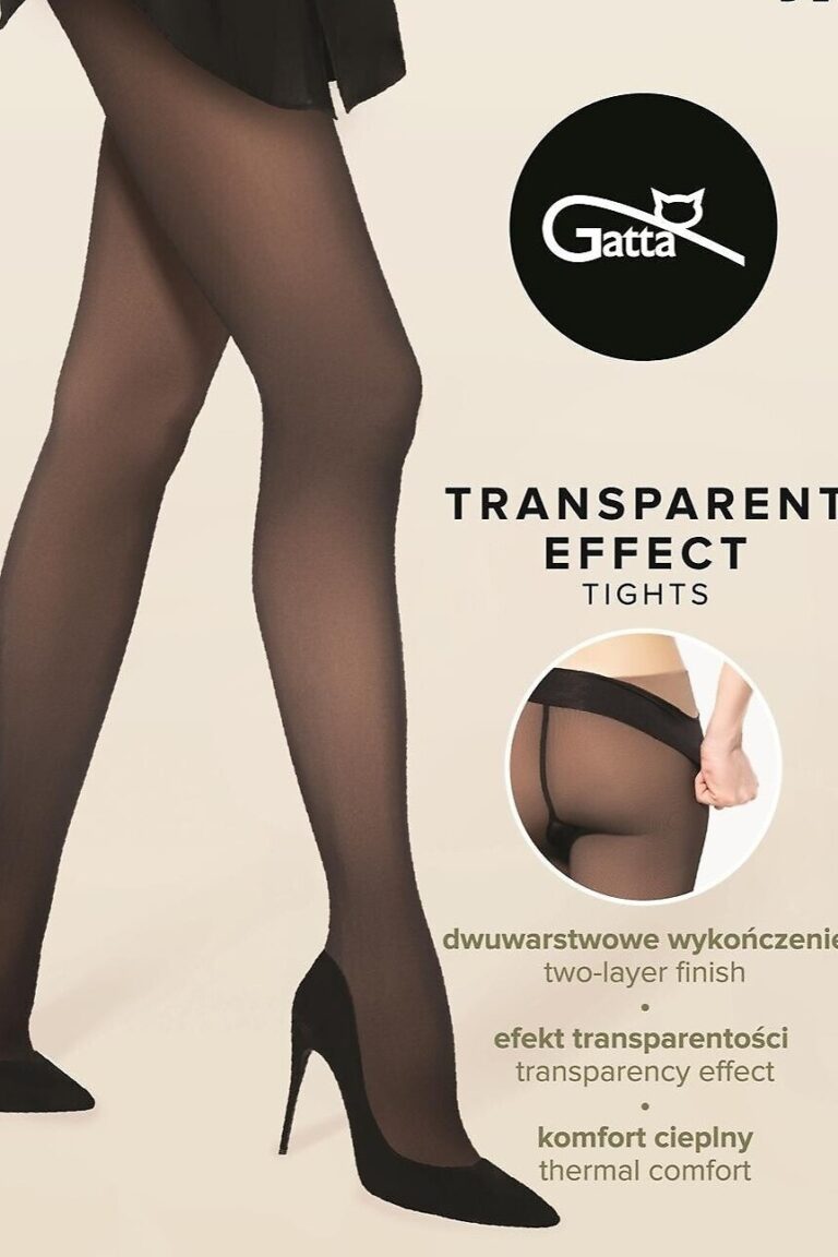 Rajstopy Gatta Transparent Effect Tights 50 den 2-4-1