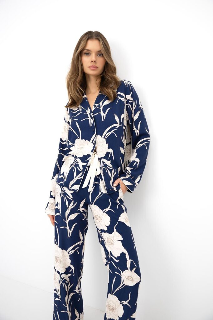 Piżama Sensis Vaya dł/r XS-2XL rozpinana-5