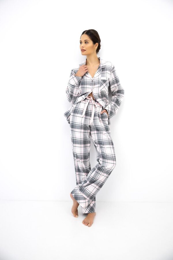 Piżama Sensis Ashlyn dł/r XS-2XL rozpinana-2