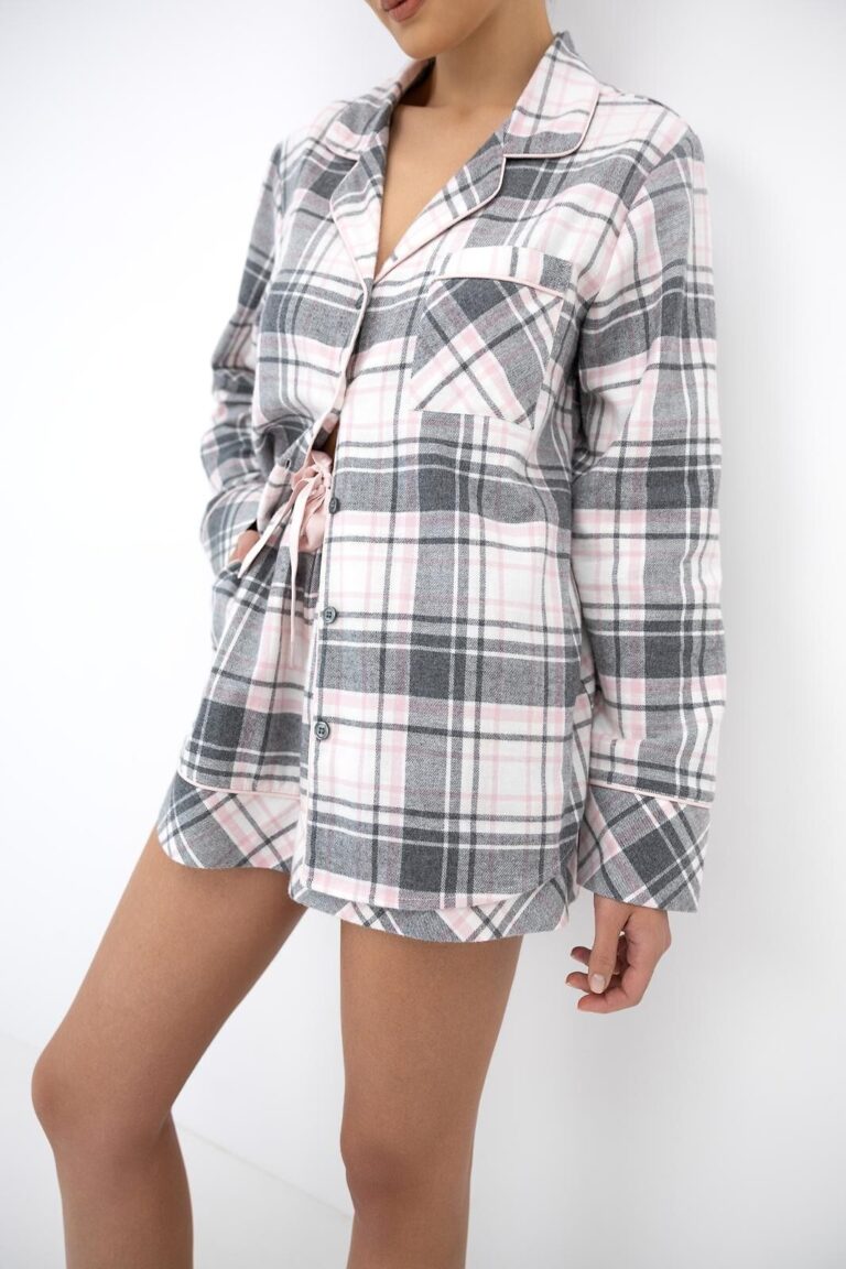 Pizama Sensis Sofie dł/r XS-2XL rozpinana-3