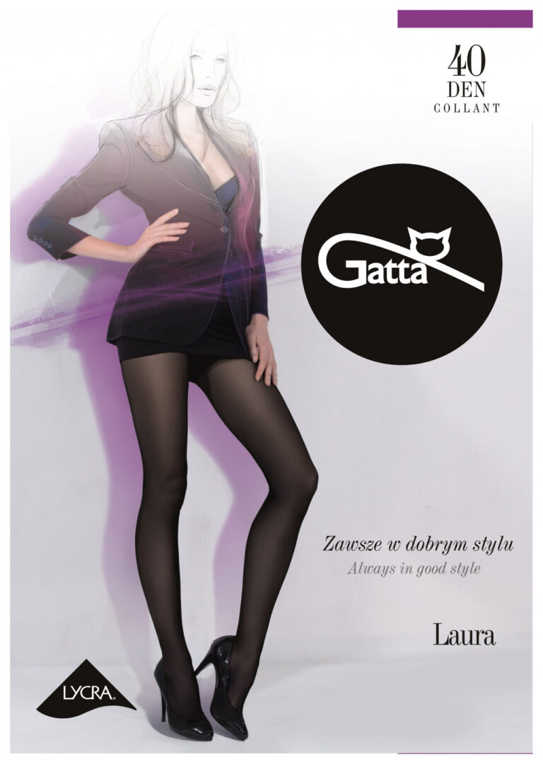 Rajstopy Gatta Laura 40 den 5-XL-3