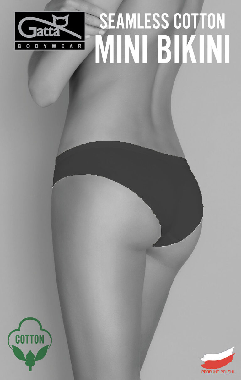 Figi Gatta 41595 Seamless Cotton Mini Bikini S-XL-3