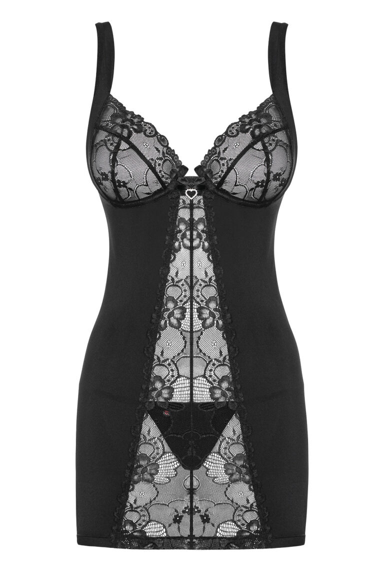 Koszula Obsessive Heartina Chemise S-XL-5