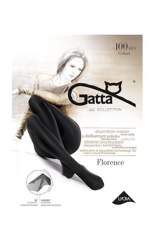 Rajstopy Gatta Florence 100 den 2-4-2