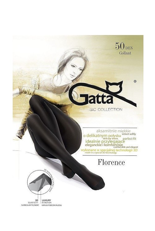 Rajstopy Gatta Florence 50 den 5-XL-5