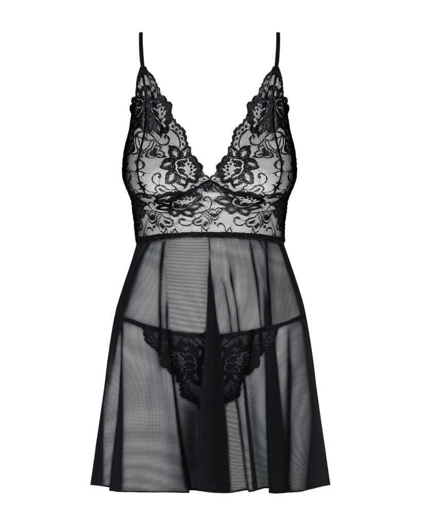 Koszula Obsessive Idillia Babydoll S-2XL-3