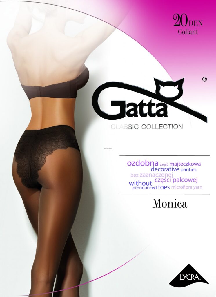 Rajstopy Gatta Monica 20 den 5-XL-2