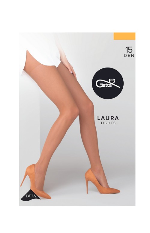 Rajstopy Gatta Laura 15 den 5-XL, 3-Max-1