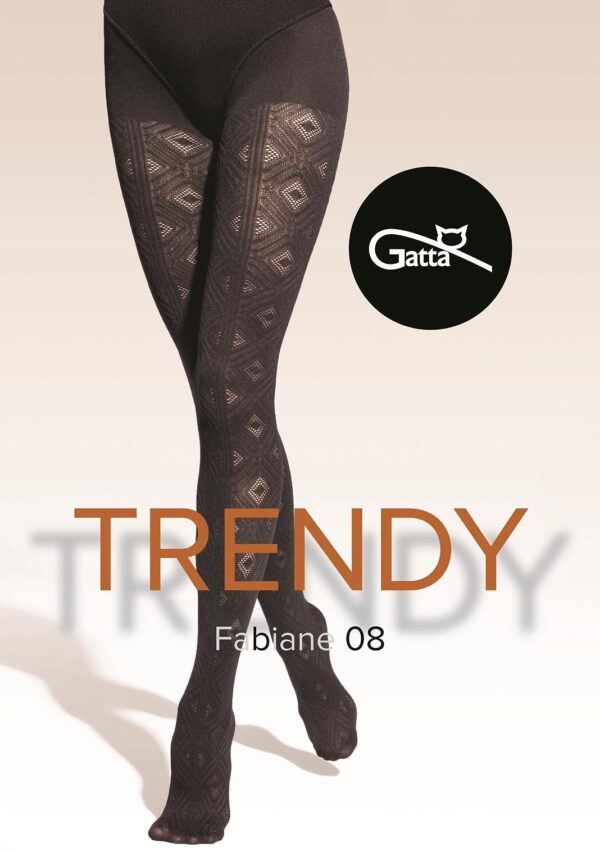 Rajstopy Gatta Trendy Fabiane wz.08 40 den 2-4-1