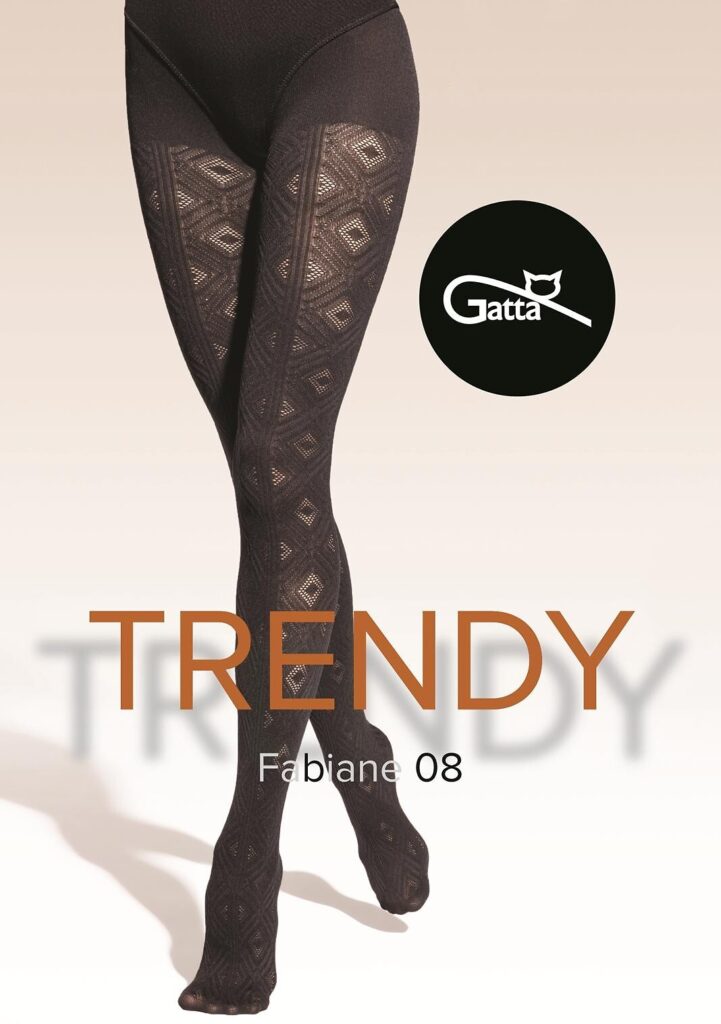 Rajstopy Gatta Trendy Fabiane wz.08 40 den 2-4-1