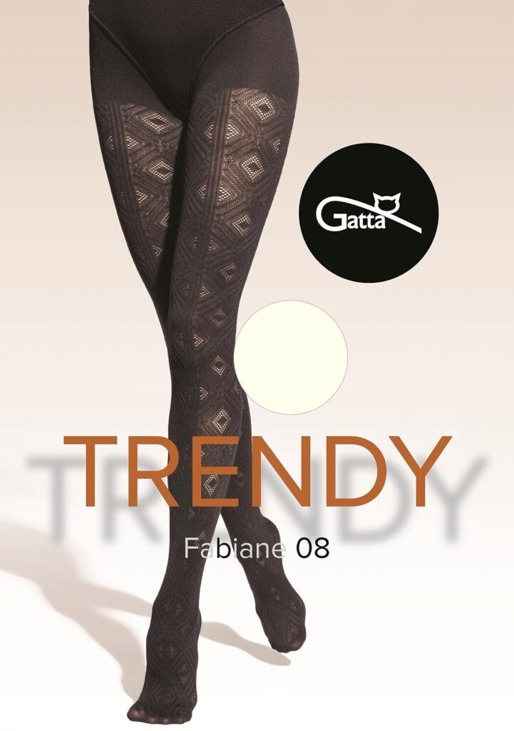Rajstopy Gatta Trendy Fabiane wz.08 40 den 2-4-3