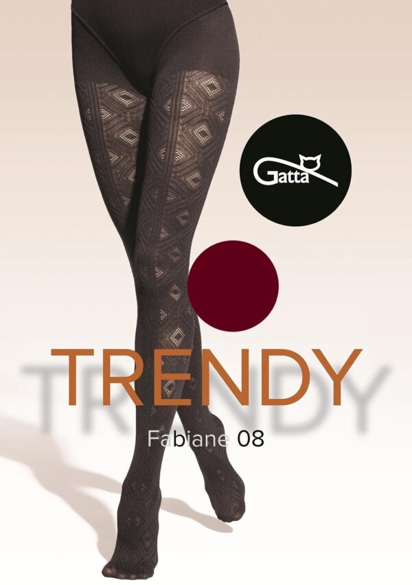Rajstopy Gatta Trendy Fabiane wz.08 40 den 2-4-2