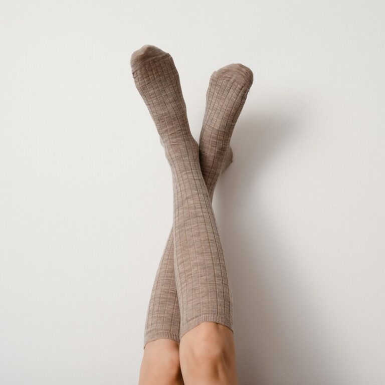 Podkolanówki Steven art.130 Merino Wool Prążek 35-40-2