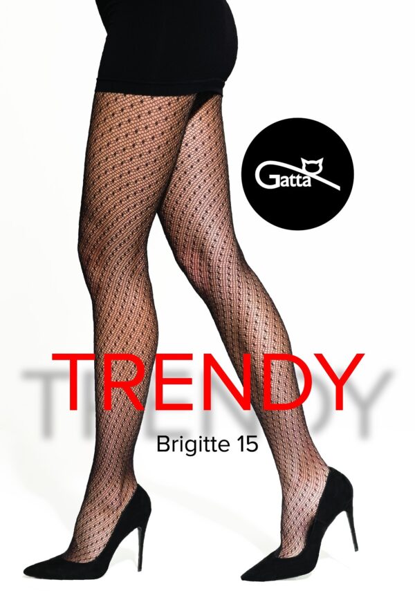 Rajstopy Gatta Trendy Brigitte kabaretka wz.15 1-4-2