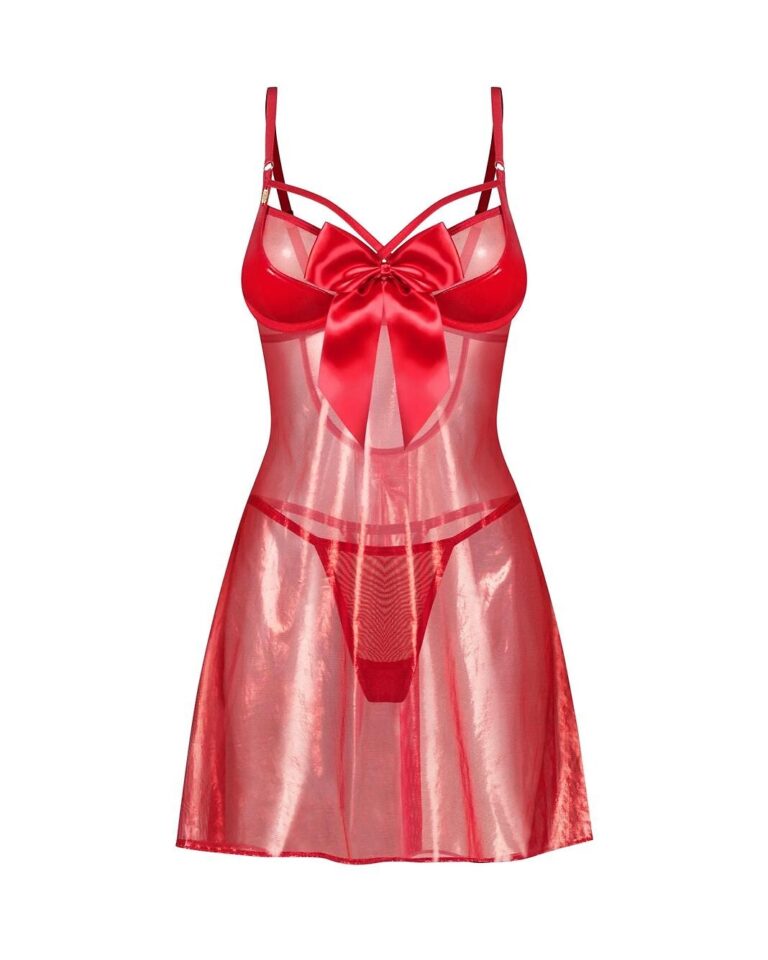 Koszulka Obsessive Gifty Red Babydoll S-3XL-3